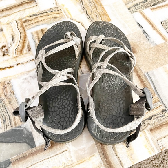 Chaco Stones Grey Sandals - Picture 3 of 8